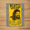 Wwe Cactus Jack Wanted Graphic Fleece Blanket