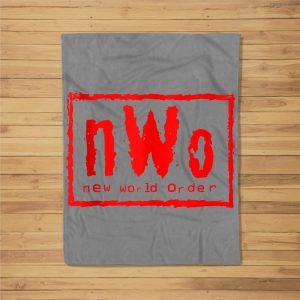 Wwe Nwo Wolfpac Graphic Fleece Blanket