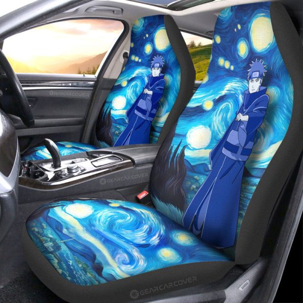 Yahiko Car Seat Covers Custom Starry Night Styles