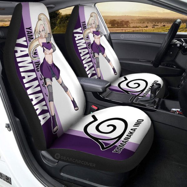 Yamanaka Ino Car Seat Covers Custom Anime Car Accessories