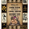 Yorkie Will Be There Blanket