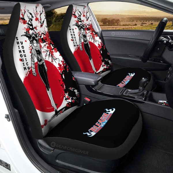 Yoruichi Shihouin Car Seat Covers Custom Japan Style Bleach Car Interior Accessories