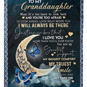 You Are My Love And My Truest Smile Great Gift From Grandma To Granddaughter Blanket