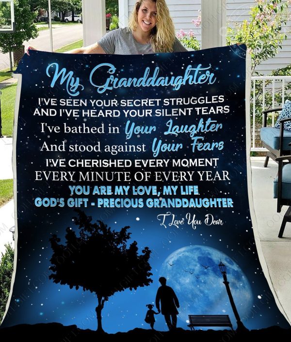 You Are My Love Gift For Granddaughter Blanket