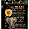 You Are The Storm Lovely Message Gifts For Granddaughters Blanket