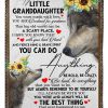 You Were And Always The Best Thing Wolves Lovely Message Gifts For Granddaughters Blanket