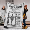 You Will Be My Loving Parents Gift For Dad And Mom Blanket