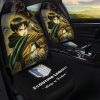 Young Eren Car Seat Covers Custom Anime Attack On Titan Car Interior Accessories