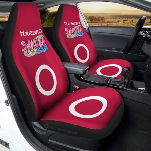 Young Sakura Car Seat Covers Custom Anime Car Interior Accessories