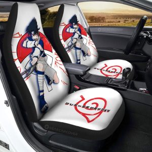 Young Sasuke Car Seat Covers Custom For Anime Fans