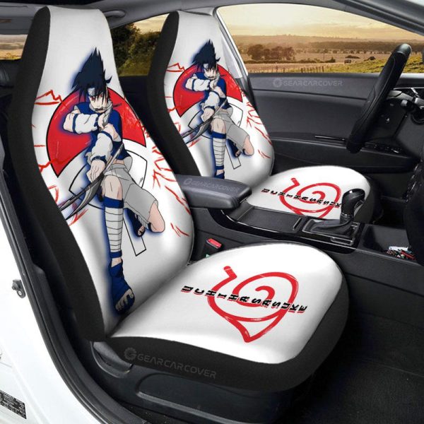 Young Sasuke Car Seat Covers Custom For Fans