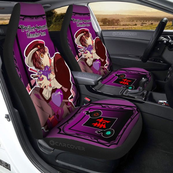 Yugi Tsukasa Car Seat Covers Custom Toilet-Bound Hanako-kun Anime Car Accessories