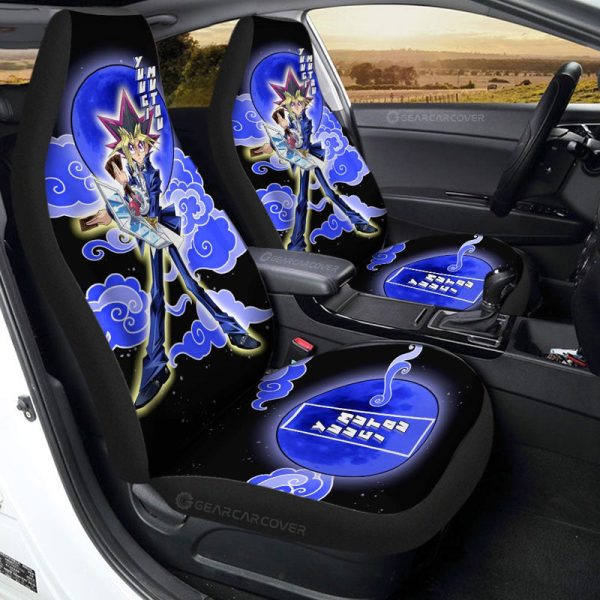 Yuugi Mutou Car Seat Covers Custom Yu-Gi-Oh! Anime Car Accessories