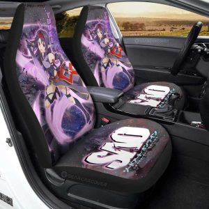 Yuuki Car Seat Covers Custom Manga Galaxy Style