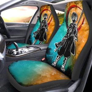 Zenitsu Agatsuma Car Seat Covers Custom Car Accessories