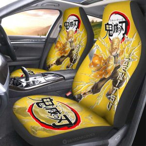 Zenitsu Agatsuma Car Seat Covers Custom Car Accessories