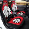 Zenitsu Agatsuma Car Seat Covers Custom Car Accessories Manga Style For Fans