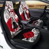 Zenitsu And Nezuko Car Seat Covers Custom Japan Style Car Interior Accessories