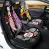 Zenitsu And Nezuko Car Seat Covers Custom Mix Mangas