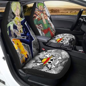 Zoro And Sanji Car Seat Covers Custom Car Accessories