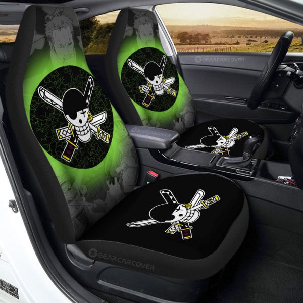 Zoro Jolly Flag Car Seat Covers Custom Car Accessories